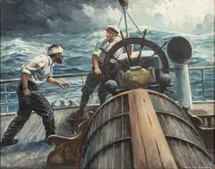 Anton Otto Fischer, Untitled, 1928, Oil on Canvas