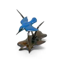 Andrew Glasby, A Limited Edition Bronze Sculpture Of A Diving Kingfisher