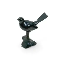 Andrew Glasby, A Limited Edition Bronze Sculpture Of A Blackbird